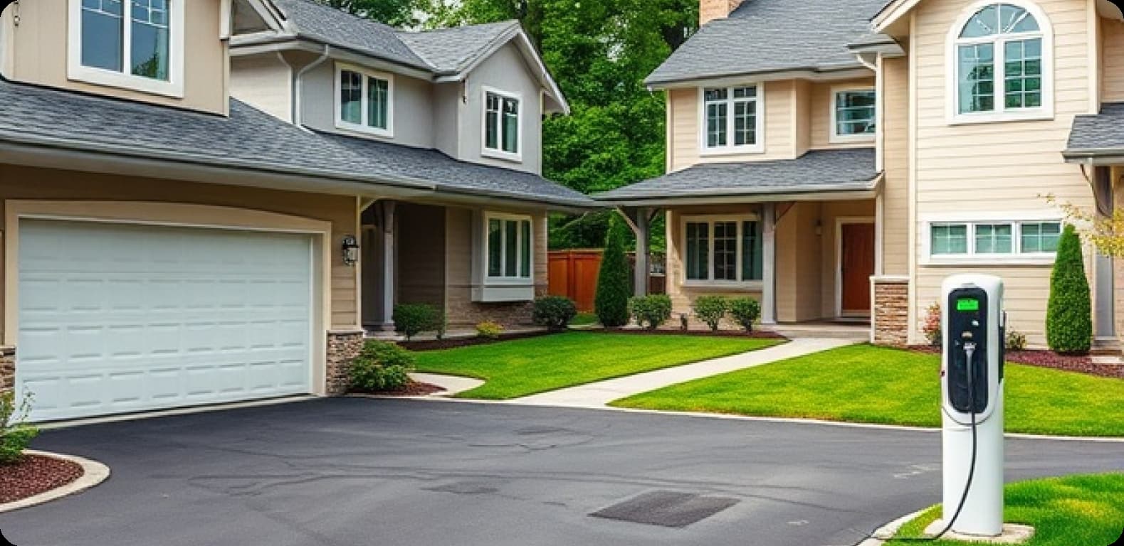 E²HUB Residential Charging Solution - Home EV charging station