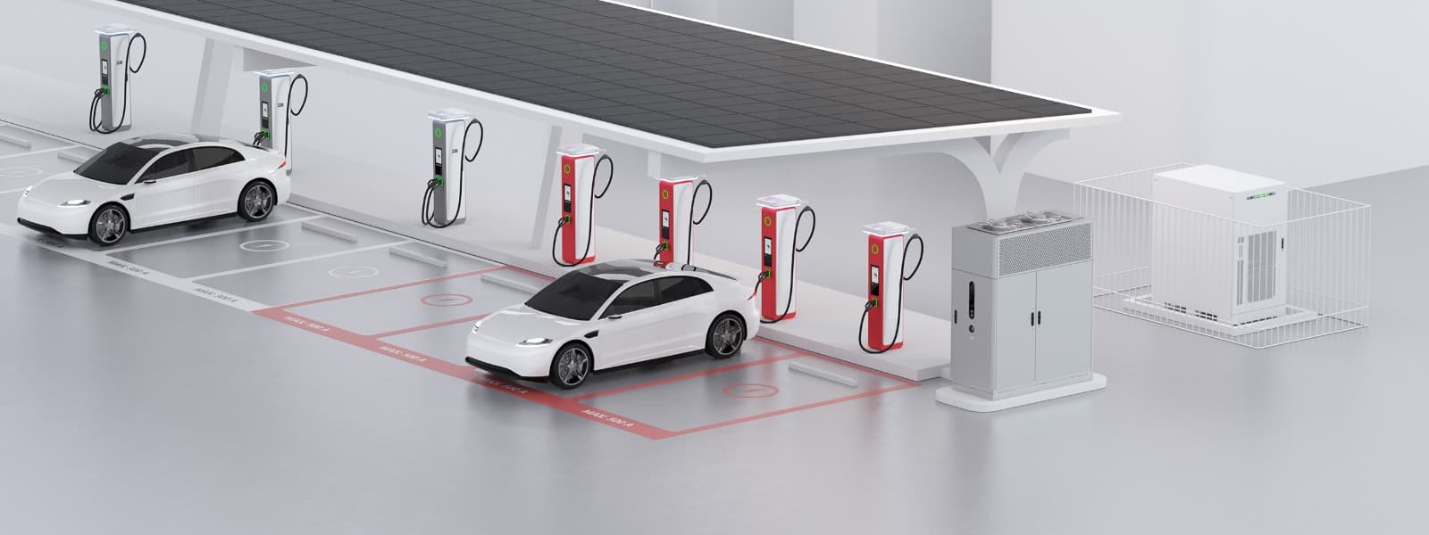 E²HUB EV Charging Station - Smart charging solution for electric vehicles